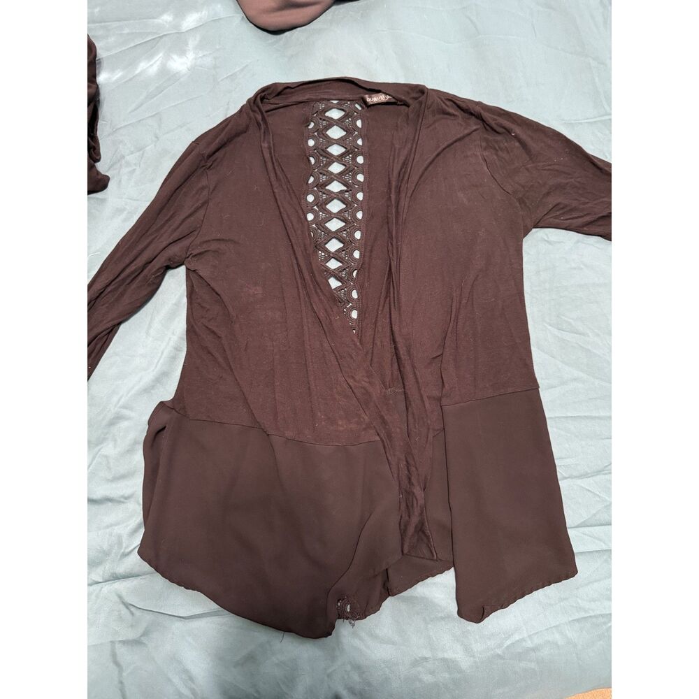 August Silk Cardigan L